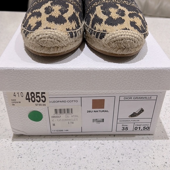 Dior Granville Natural Espadrille - Picture 6 of 16